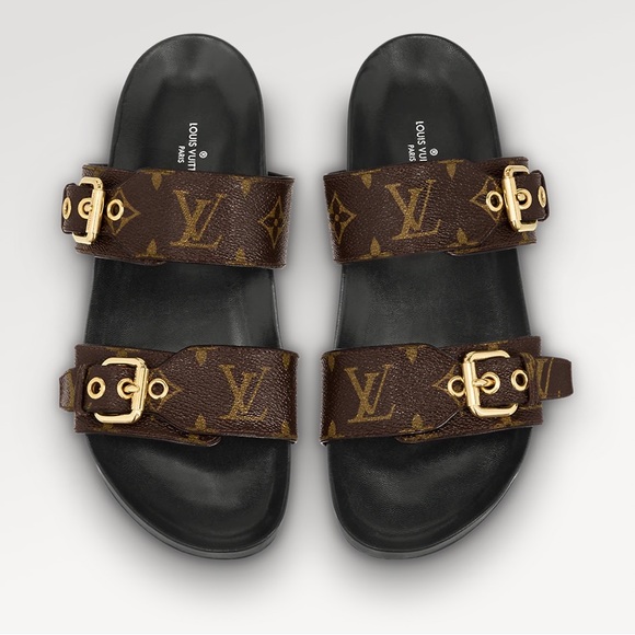 louis vuitton bom dia comfort sandals｜TikTok Search